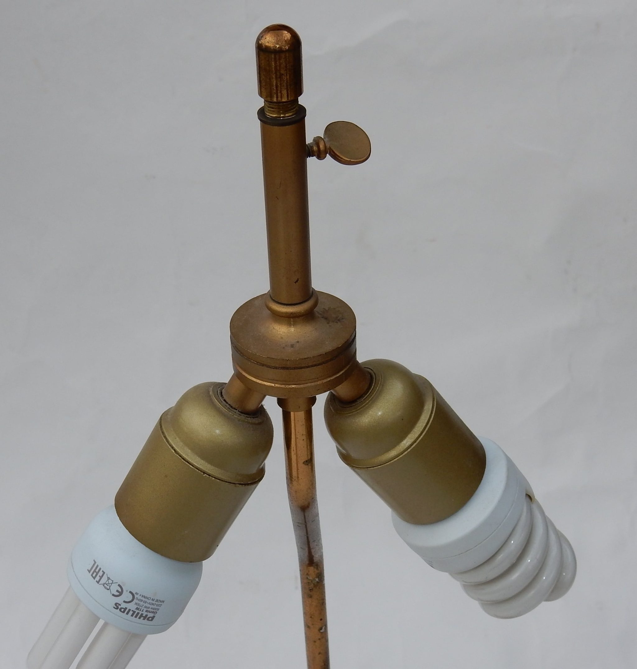 1970′ Lampe Décor De Tête De Cheval Bronze Doré DLG Duval Brasseur Non Signée – Image 6