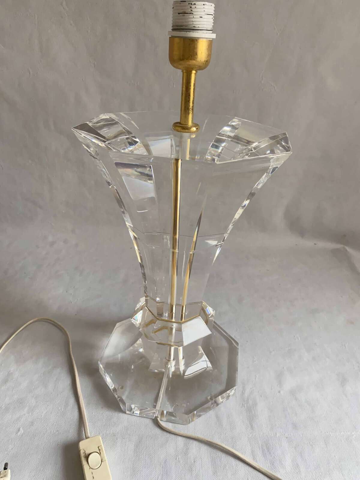 1970′ Roche Bobois Lampe En Methacrylate – Image 4