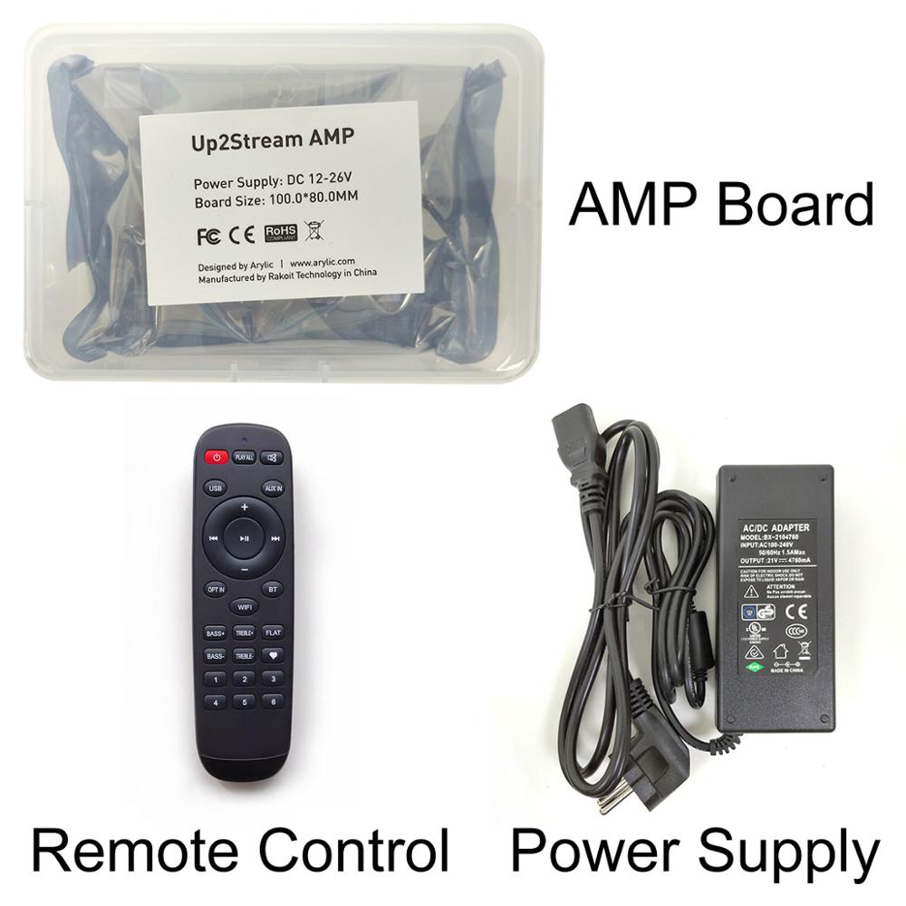 Up2stream AMP V3 WiFi & Bluetooth 5.0 HiFi stéréo classe D numérique multiroom audio carte amplificateur avec Spotify Airplay égaliseur – Image 7