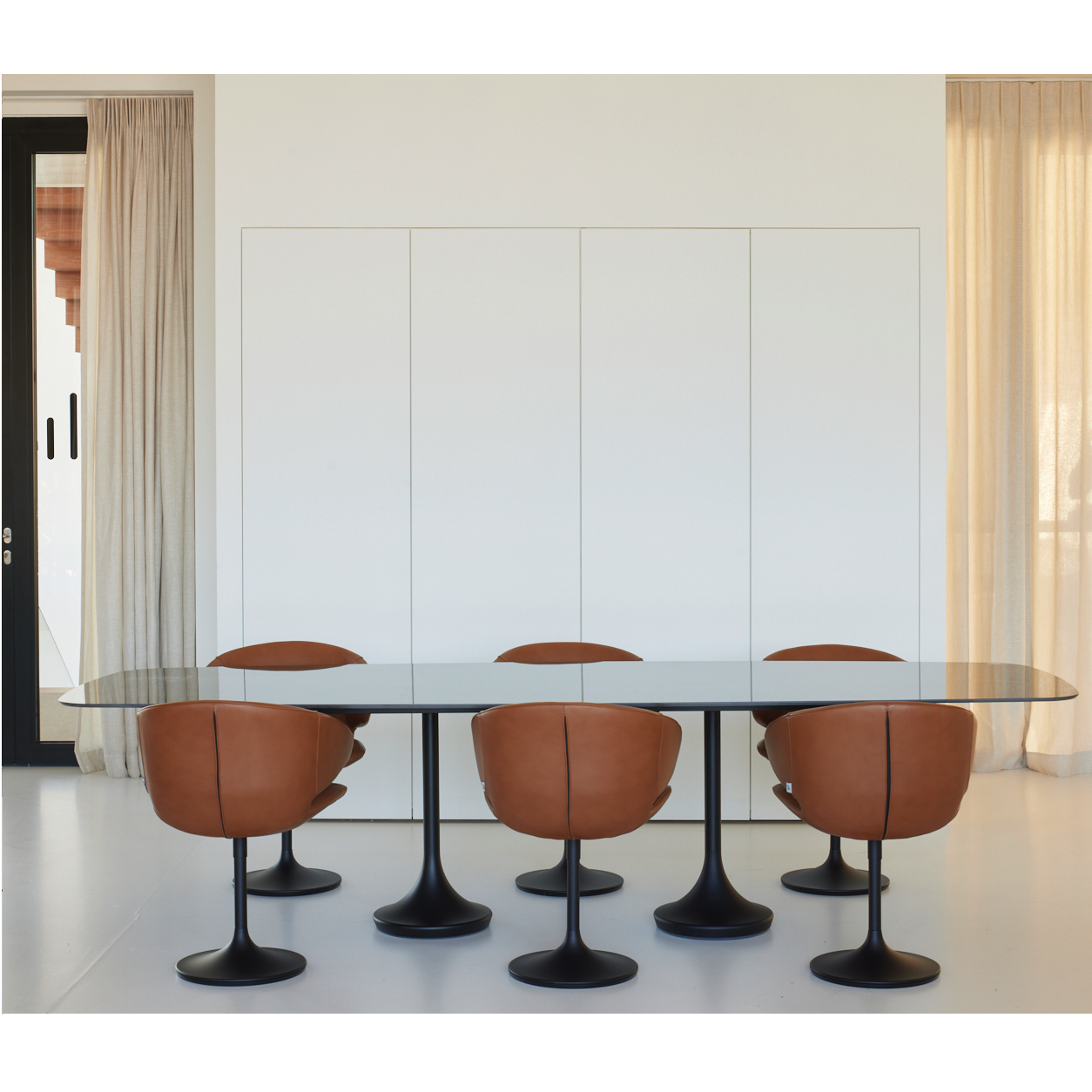 Table rectangulaire DOUBLE CENTRAL Céramique – JOLI – Image 3
