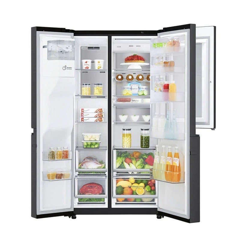 Refrigerateur SIDE BY SIDE LG 500L GCX257CQVV – Image 4