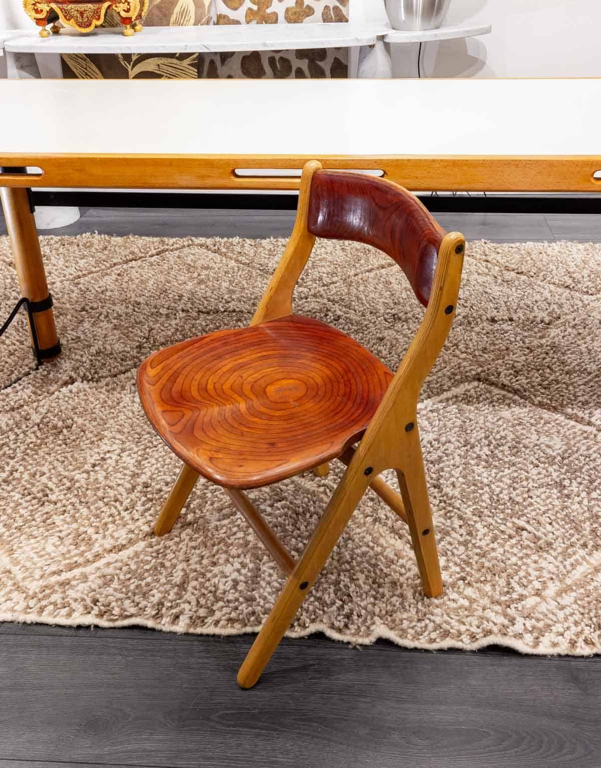 Marc Held pour Bessière, Ensemble de salle à manger en hêtre et mélaminé, 1983 – Image 3