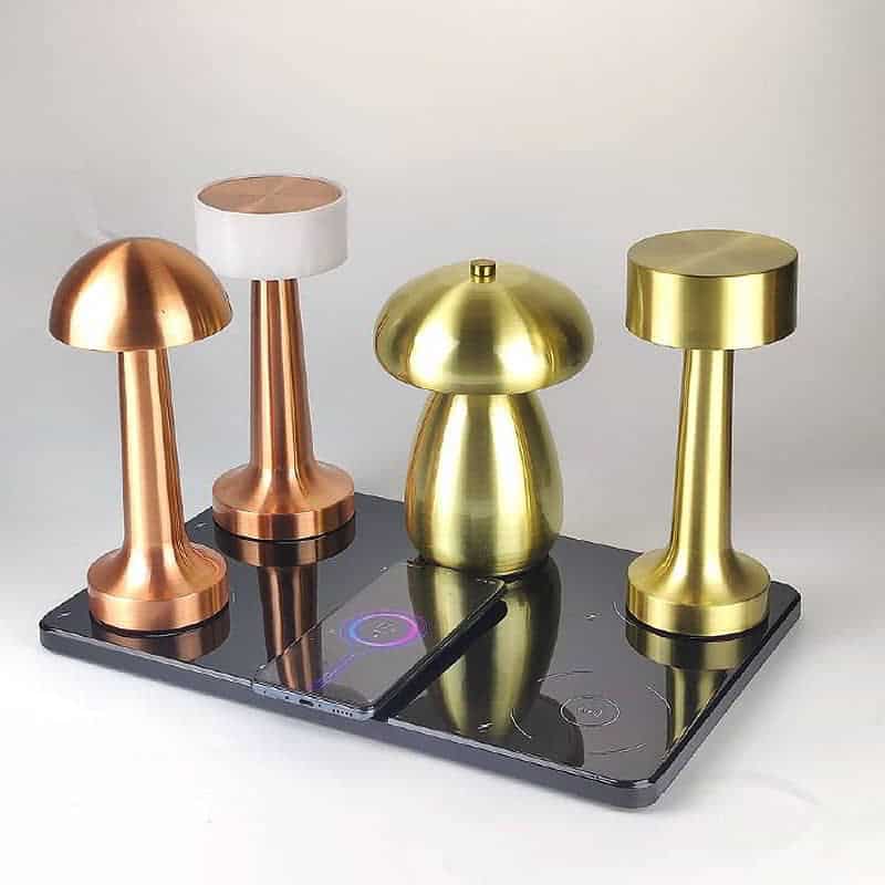Lampe Sans Fil Induction Qi Restaurant Hôtel Lampe de Table PRO – Image 4