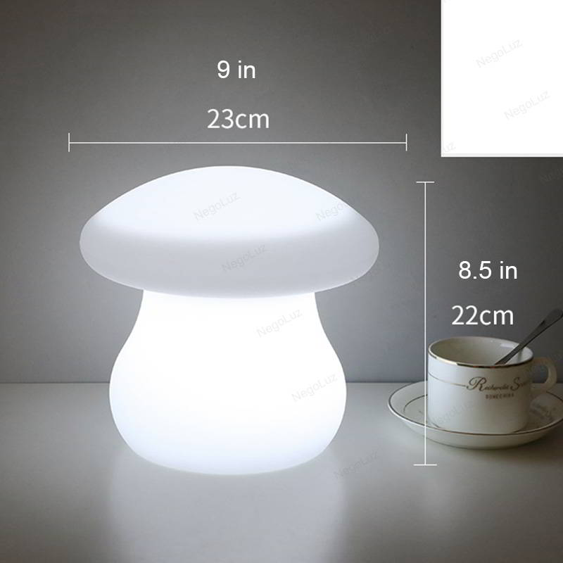 Lampe Champignon Sans Fil Rechargeable Lampe LED Intérieur & Extérieur – Image 5