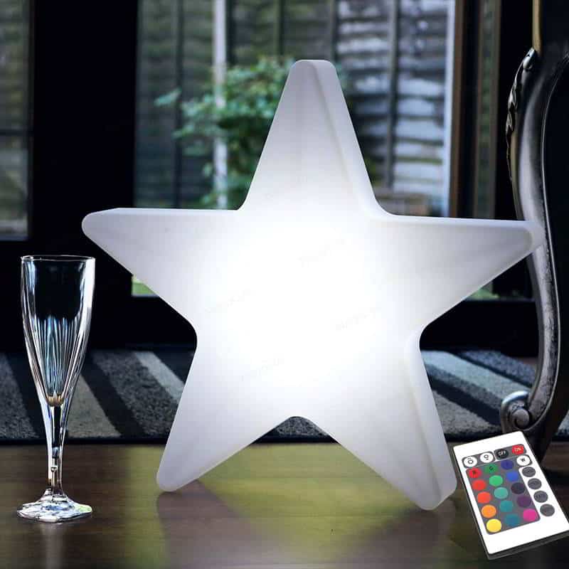 Etoile Lampe Sans Fil Rechargeable Eclairage Intérieur & Extérieur Jardin – Image 3